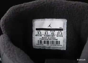 JORDAN 12 BLACK ANTHRACITE WINTERIZED BQ6851-001 AIR 0630